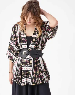 Kimono Hana multicolore-Indies