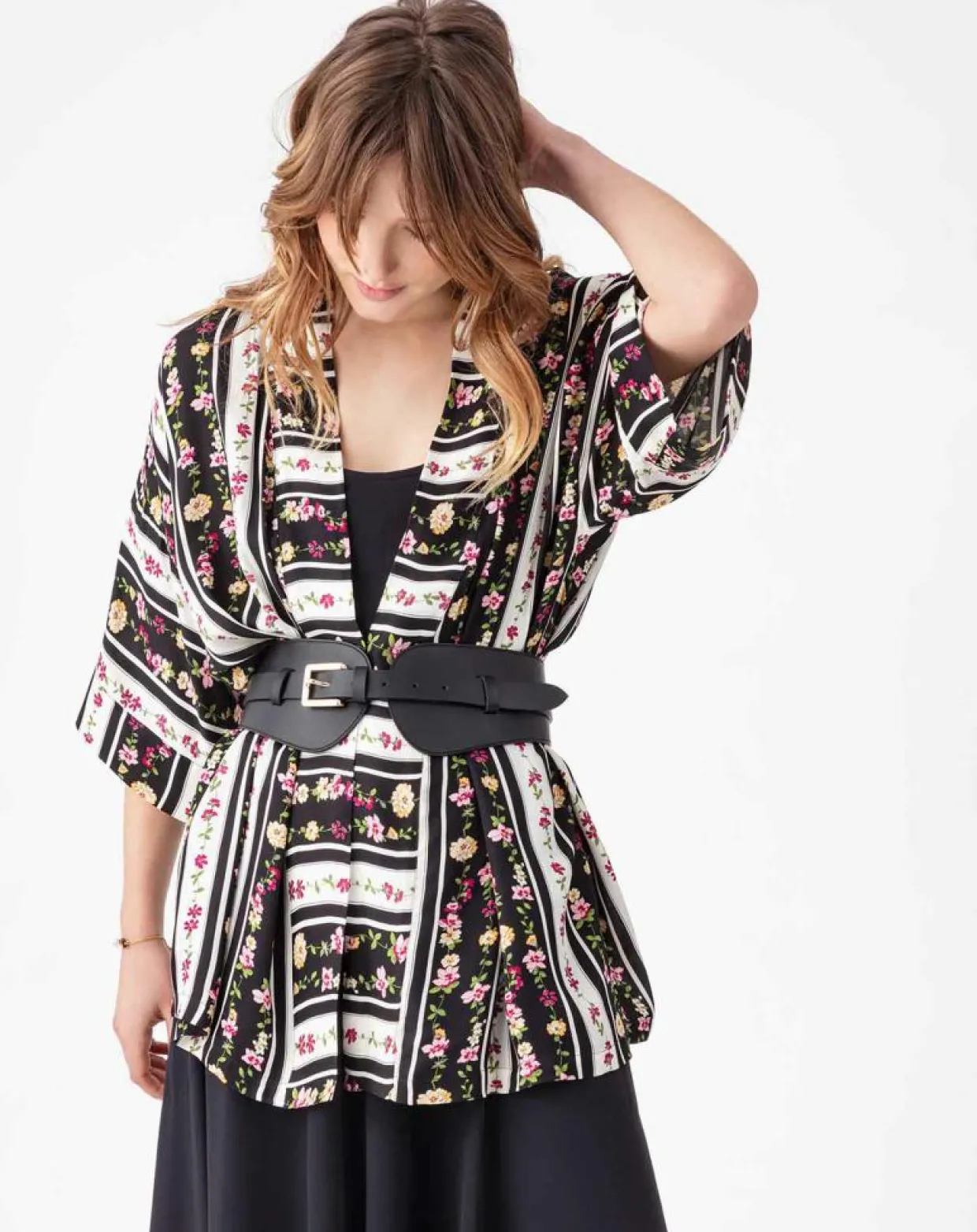 Kimono Hana multicolore-Indies