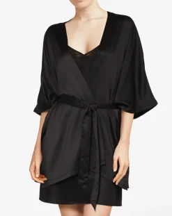 Femme Passionata Lingerie, Nuit^Kimono Thelma noir
