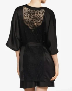 Femme Passionata Lingerie, Nuit^Kimono Thelma noir