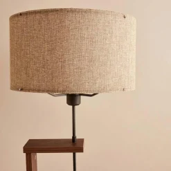 Lampadaire AYD beige/marron - D.38x20 cm-Opviq Sale