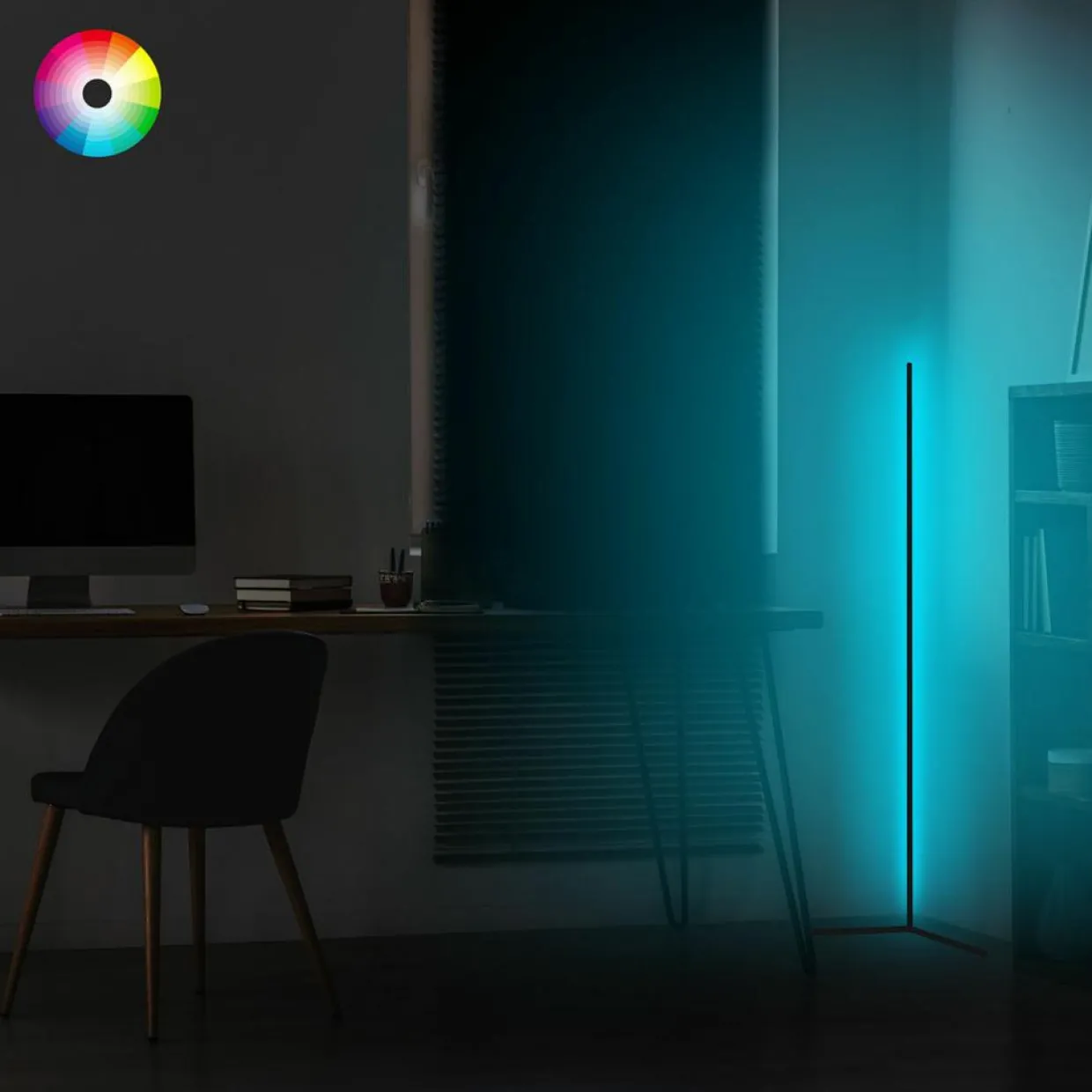 Sheen Lampadaire^Lampadaire Lumos multicolore - L.120 cm