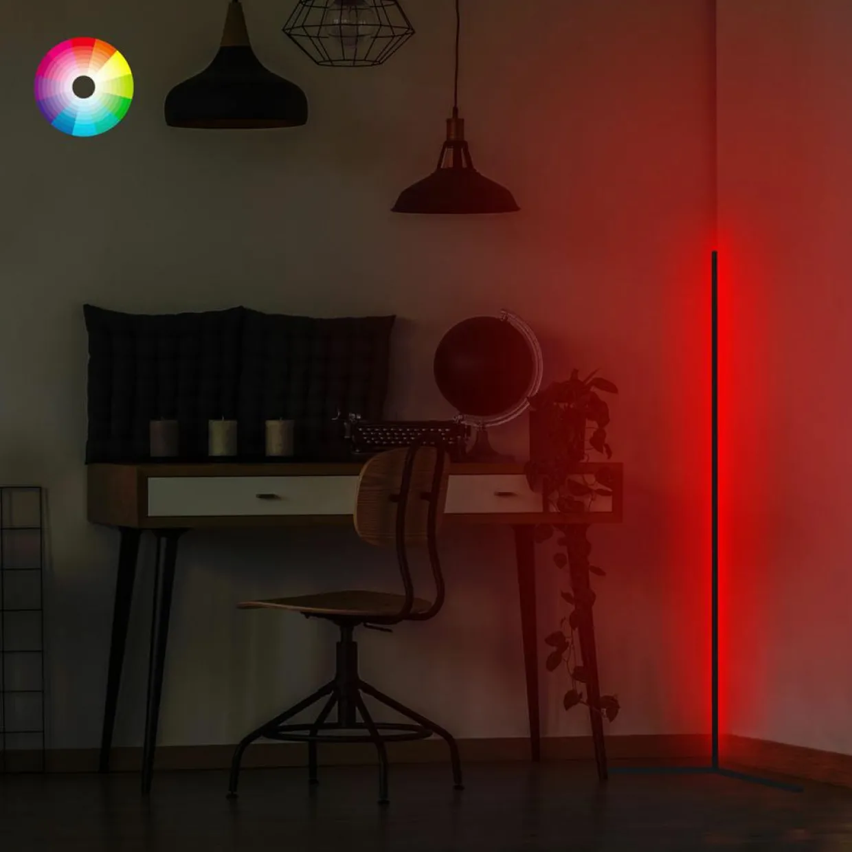 Sheen Lampadaire^Lampadaire Lumos multicolore - L.120 cm