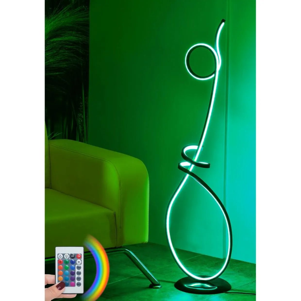 Sheen Lampadaire^Lampadaire Picasso multicolore - 30x25x120 cm