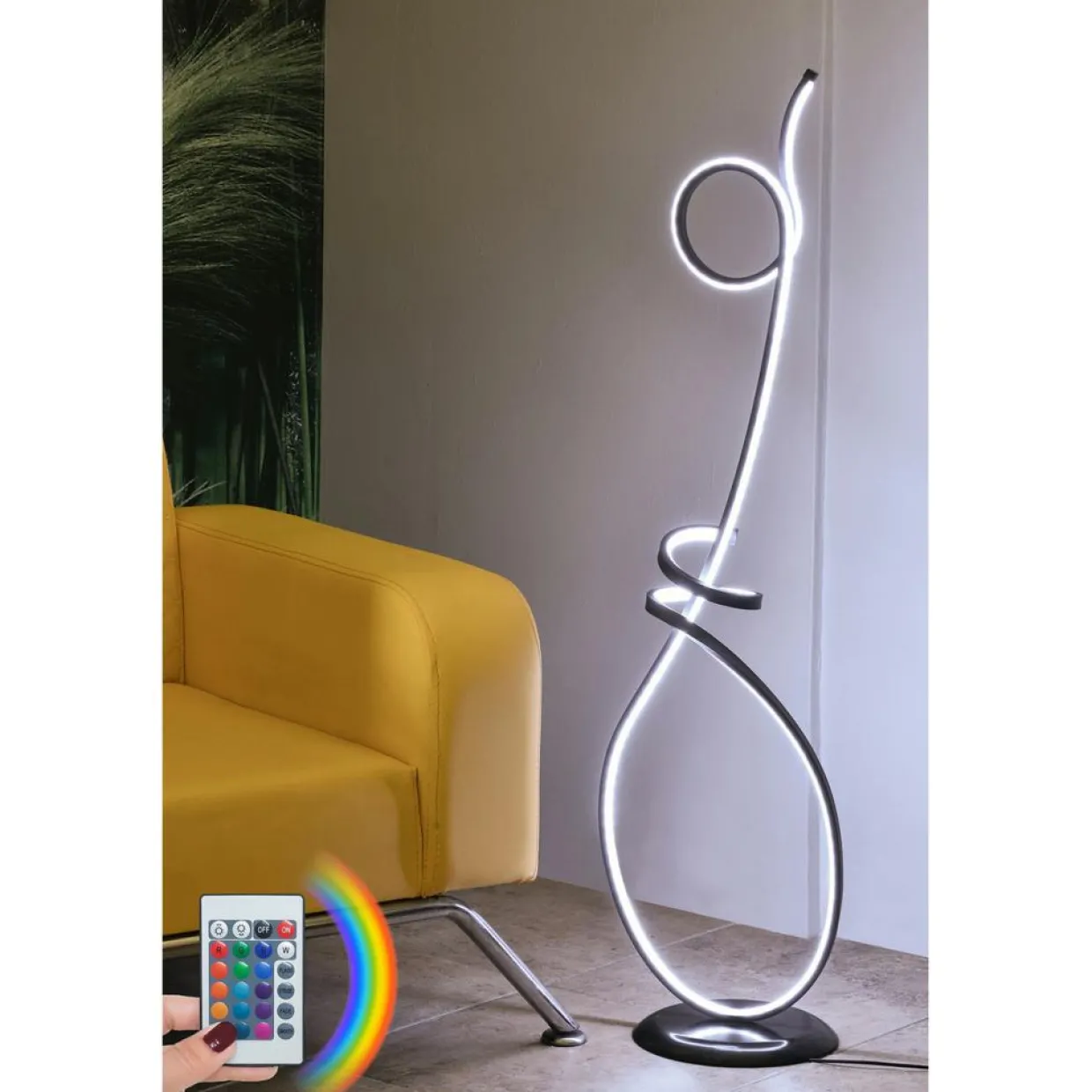 Sheen Lampadaire^Lampadaire Picasso multicolore - 30x25x120 cm