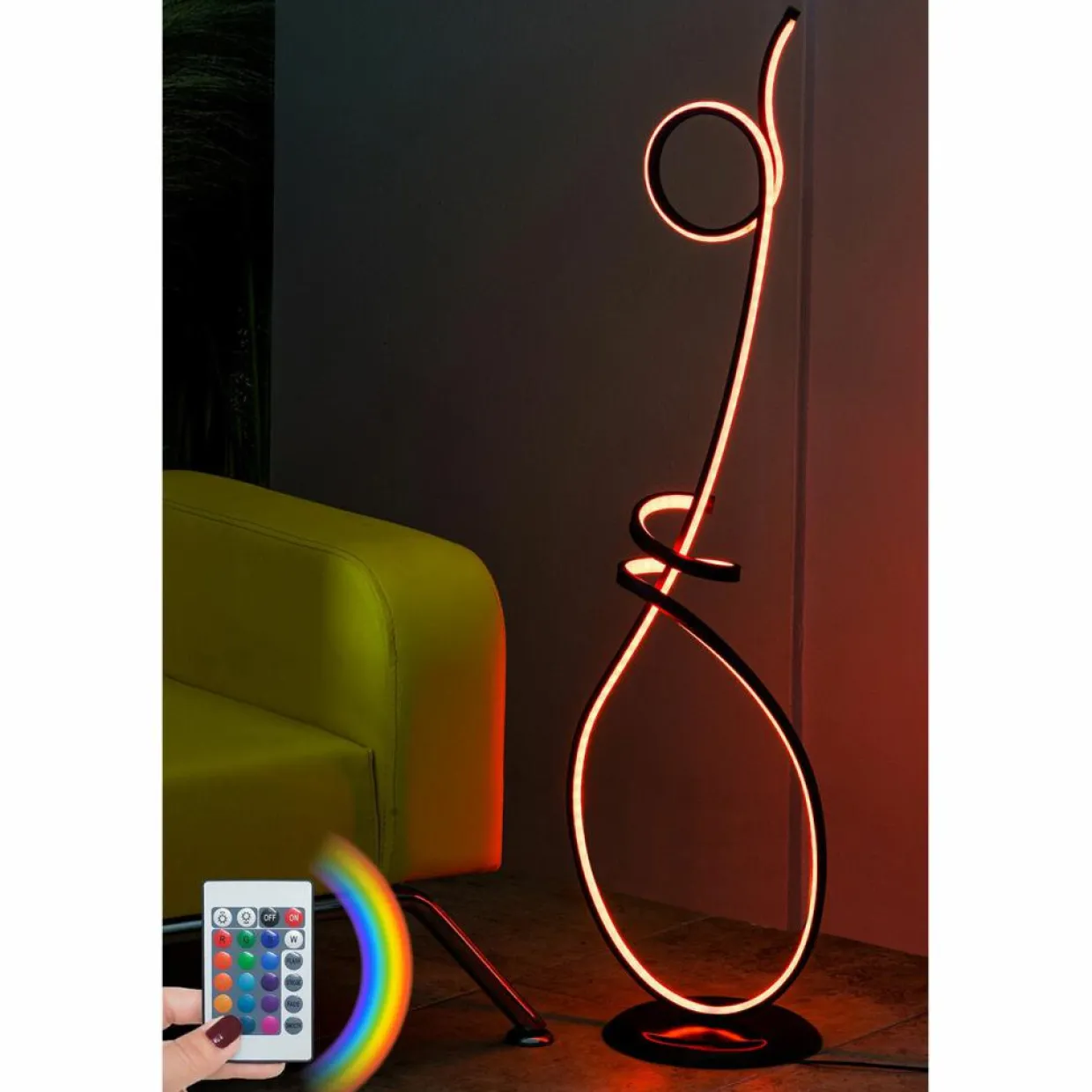 Sheen Lampadaire^Lampadaire Picasso multicolore - 30x25x120 cm