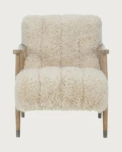 Lina - Fauteuil en bois massif-Uniqka Online