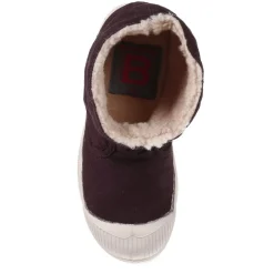 Enfant Bensimon Fille^Lowboots Fourrées prune