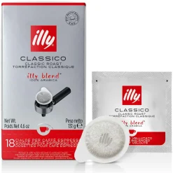 Illy Electroménager^Machine ESE noire + 12x18 dosettes E.S.E Torréfaction Classique