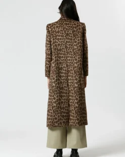 Manteau Adeline marron-The Korner Outlet