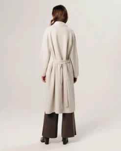 Femme Rodier Manteaux^Manteau Aishwarya long blanc écru