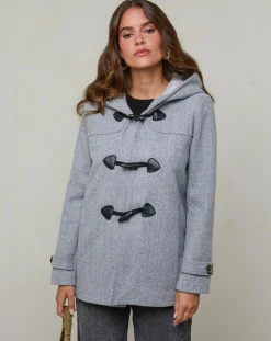 Femme L'Armoire de Suzette Manteaux^Manteau Capucine gris