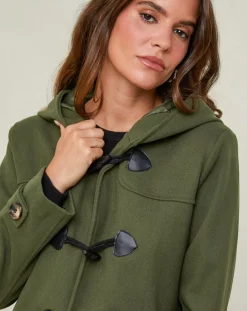 Manteau Capucine kaki-L'Armoire de Suzette Clearance