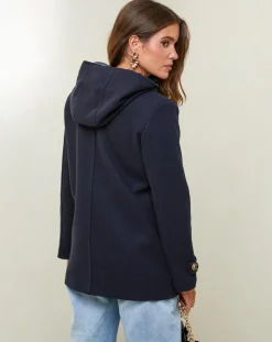 Femme L'Armoire de Suzette Manteaux^Manteau Capucine marine