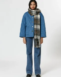 Manteau Cassie bleu-The Korner Best