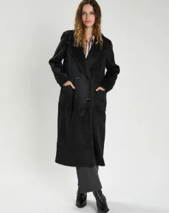 Manteau Ella noir-The Korner