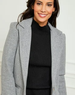 Femme L'Armoire de Suzette Manteaux^Manteau Elodie gris