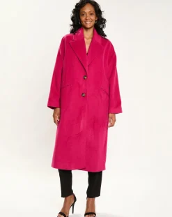 Femme Lauren Vidal Manteaux^Manteau Emy fushia