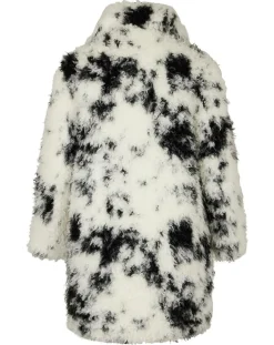 Femme Manoush Manteaux^Manteau en fausse fourrure Hippy Nounours noir/blanc