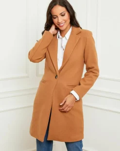 Femme Alice & Charlotte Manteaux^Manteau en Laine mélangée Bérénice camel