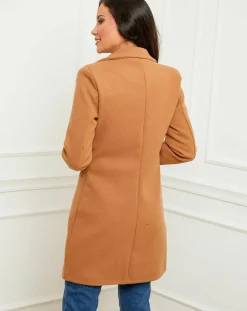Femme Alice & Charlotte Manteaux^Manteau en Laine mélangée Bérénice camel
