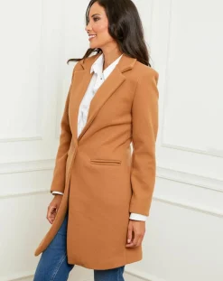 Femme Alice & Charlotte Manteaux^Manteau en Laine mélangée Bérénice camel
