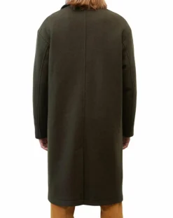 Manteau en Laine mélangée bouillie marron-Marc O'Polo Sale