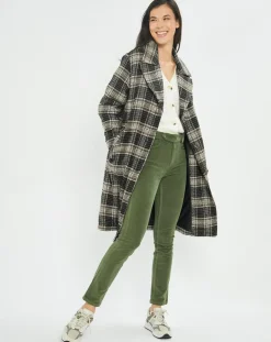 Manteau en Laine mélangée Biba noir-Lauren Vidal