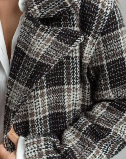 Manteau en Laine mélangée Biba noir-Lauren Vidal