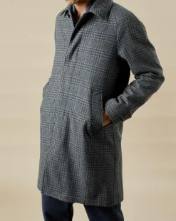 Homme Hartford Manteaux^Manteau en Laine mélangée Calvin gris/charcoal