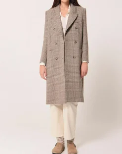 Femme Zapa Manteaux^Manteau en Laine mélangée Marc beige