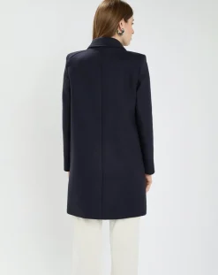 Manteau en Laine mélangée Maja nuit-Tara Jarmon Hot