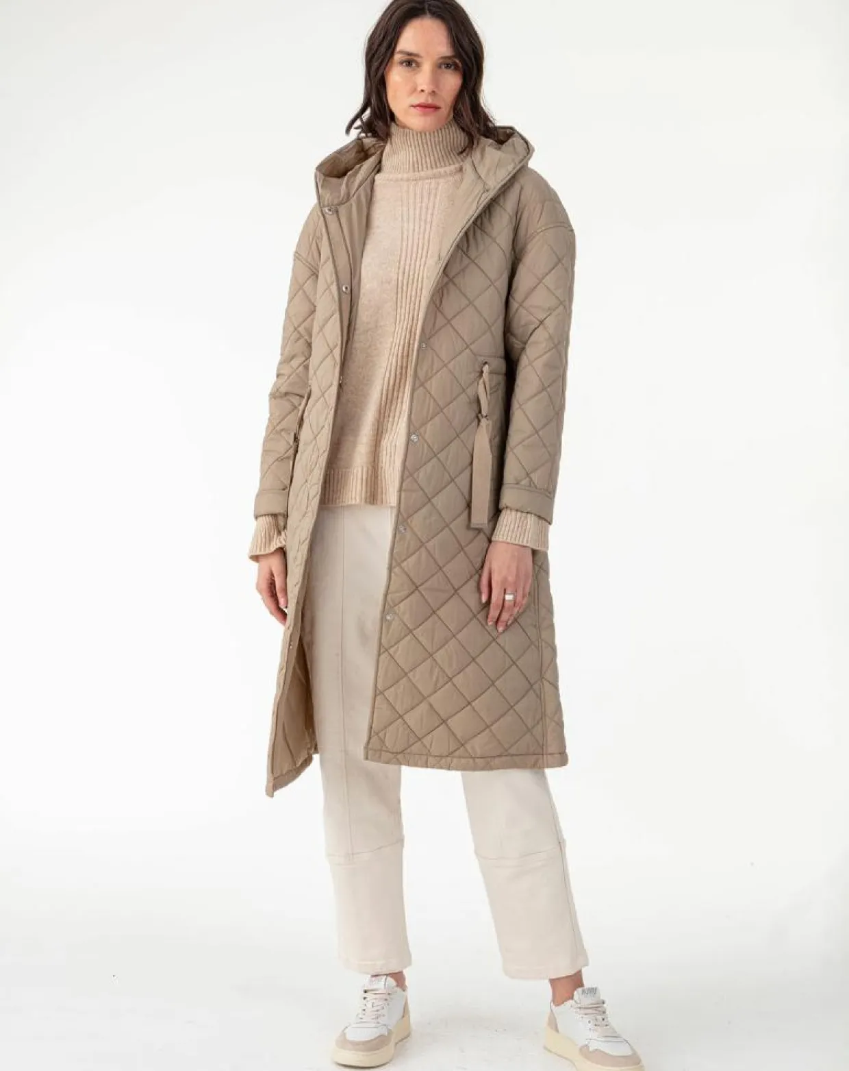 Manteau Harvey beige-Indies Best