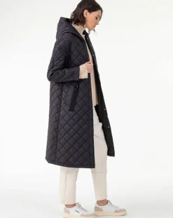 Manteau Harvey noir-Indies Best
