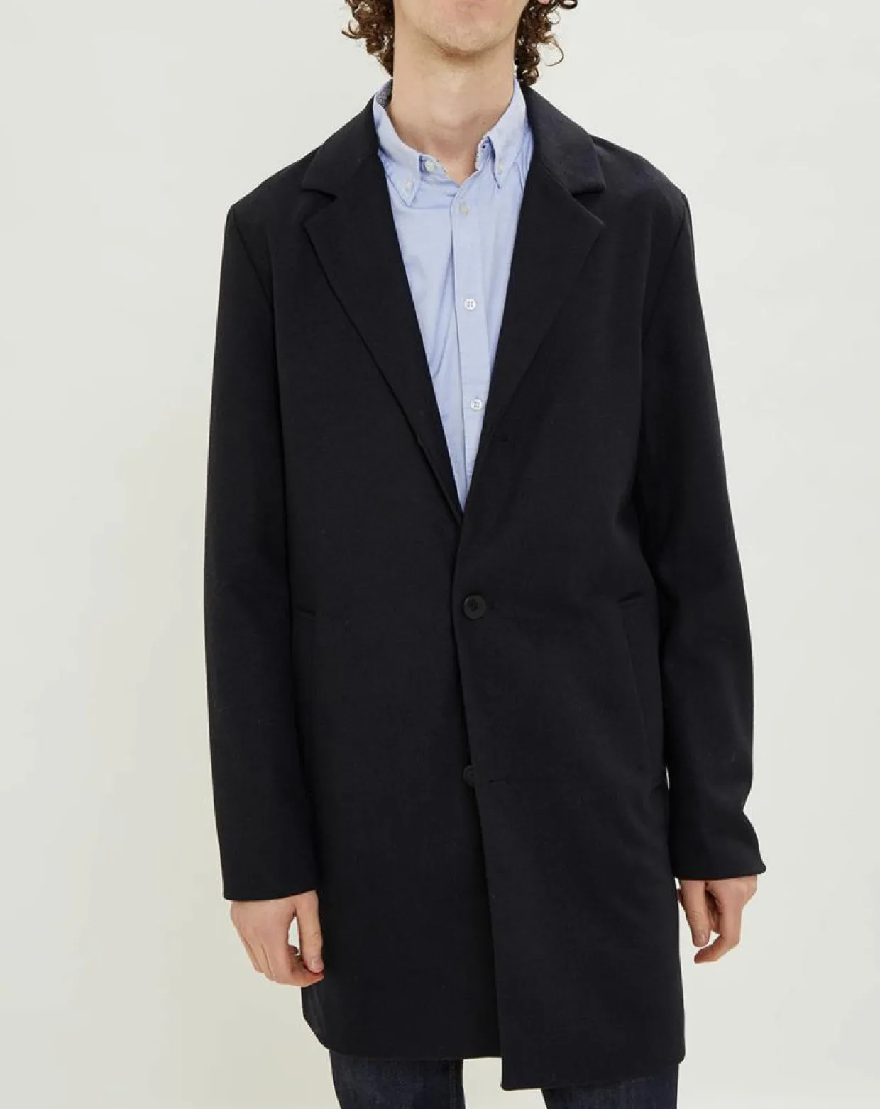 Homme Jack & Jones Manteaux^Manteau Jwhmorten bleu marine