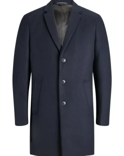 Homme Jack & Jones Manteaux^Manteau Jwhmorten bleu marine