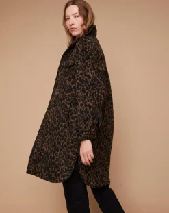 Femme Louizon Manteaux^Manteau Leppard léopard