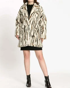Manteau Nora blanc/khaki-See u Soon New