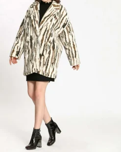 Manteau Nora blanc/khaki-See u Soon New