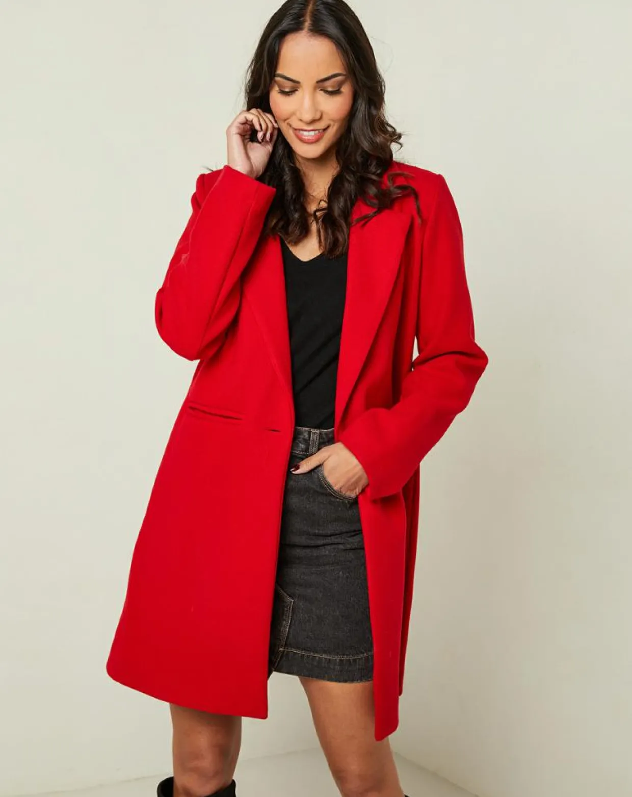 Femme L'Armoire de Suzette Manteaux^Manteau rose rouge