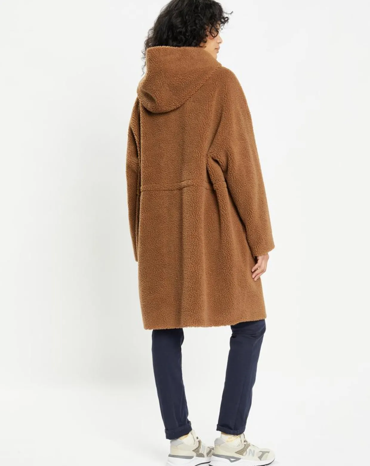 Femme Lou Andrea Manteaux^Manteau réversible en Fausse Fourrure Happy toffee
