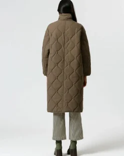 Manteau réversible Marie kaki/beige-The Korner Clearance