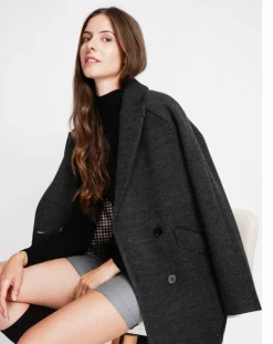 Manteau Sandra loup-Assuili Outlet