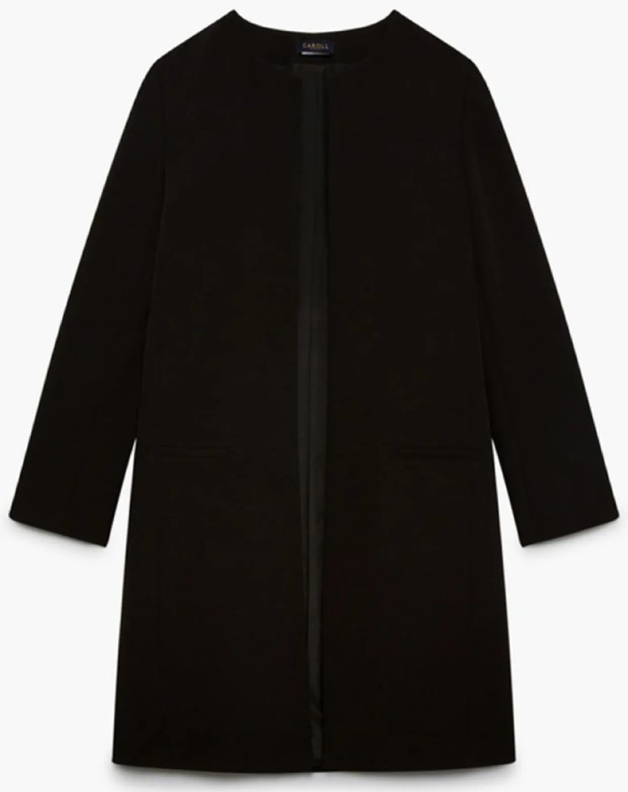 Femme Caroll Manteaux^Manteau Scotty B noir