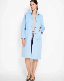 Femme Assuili Manteaux^Manteau Sofia azur