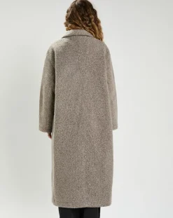 Femme The Korner Manteaux^Manteau Suzanne gris