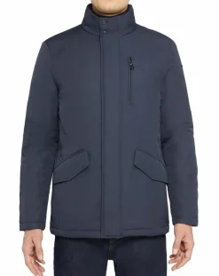 Homme Geox Manteaux^Manteau technique Vincit bleu marine
