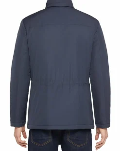 Homme Geox Manteaux^Manteau technique Vincit bleu marine