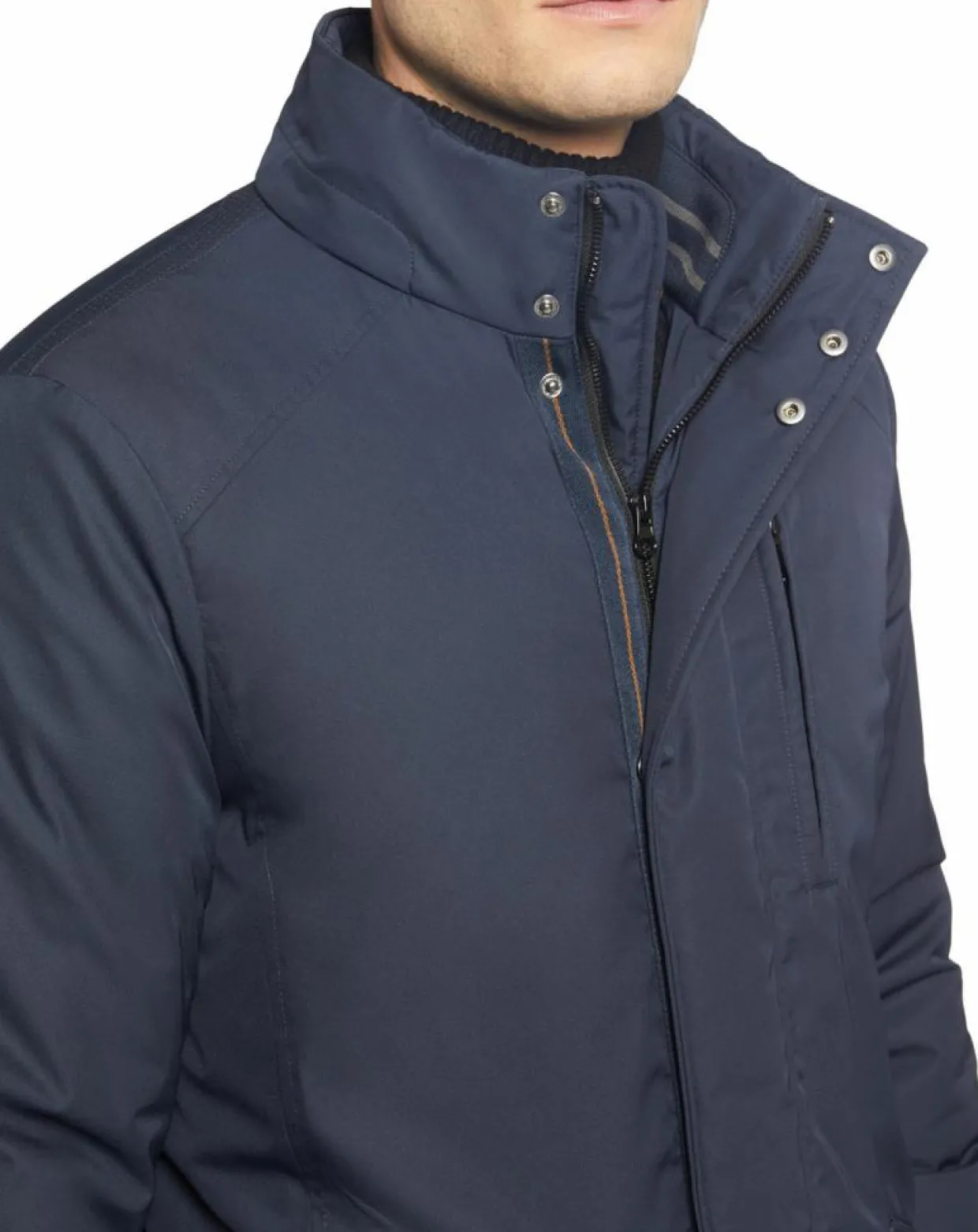 Homme Geox Manteaux^Manteau technique Vincit bleu marine
