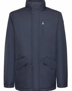 Homme Geox Manteaux^Manteau technique Vincit bleu marine